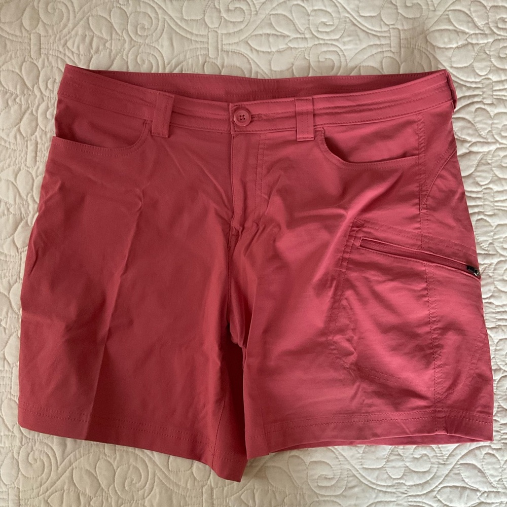 Eddie Bauer Coral Pink Active Bermuda Shorts